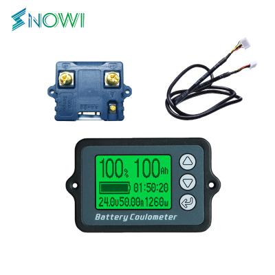 China Battery Pack TK15H 50A OEM Battery coulometer battery Capacity Volt Meter Power Meter battery monitor capacity tester for RV Solar panels for sale