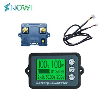 China Battery Pack Baiway TK15H OEM LiFePo/lead acid battery tester battery level indicator battery capacity indicator monitor for sale