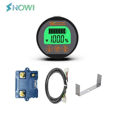 China Lead-acid Battery Test TR16H OEM Waterproof Battery coulometer  DC 8V-100V50A Lead-acid Cell Capacity Monitor Lithium Battery Indicator tester for car for sale