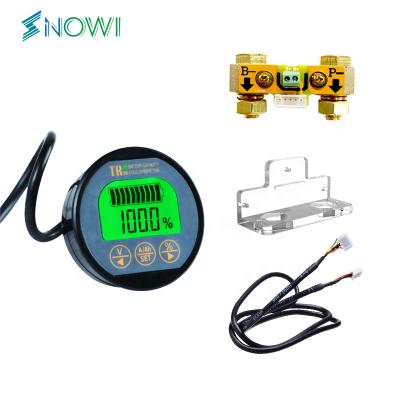 China Lead-acid Battery Test Baiway TR16H 100V350A OEM Waterproof LiFePo/lead acid battery tester battery level indicator battery capacity indicator monitor for sale