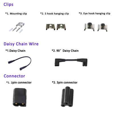 China Connect t5 to grow light LED to grow light linkable daisy chain cable for sale