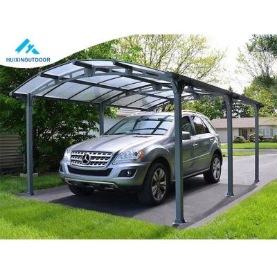 China Poland Polen Alu Metal Electric Vehicle Parking Structure Car Garage Left Aluminum Auto Solar Kit for sale