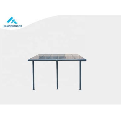 China Outdoor Aluminum Polycarbonate Cover Rain POLY Profile Metarl Wooaterpf Door Tent Awning Patio Cover Aluminum Roof for sale