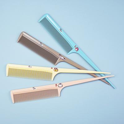 China For Home Use Styling Comb Color Thickened Anti Static And Heat Resistant Tail Combs for sale