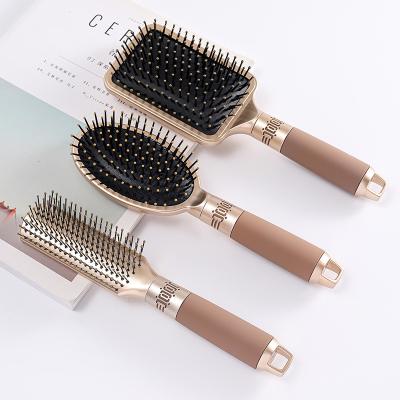 China Cushion Ladies Curly Hair Comb Air Cushion Scalp Massager Hair Brush Long for sale