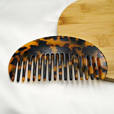 China Acetate Home Hair Comb High Quality Large Size Hair Comb For Women for sale