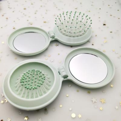 China 2022 Customized Customized Private Label Single Side Around Foldable Mini Pocket Mirror for Makeup Gifts for sale