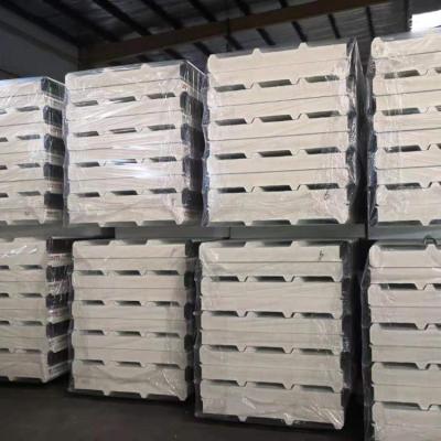 China Cheap Metal Factory PU Steel Sandwich Panel / Poly Urethane Sandwich Panel for sale