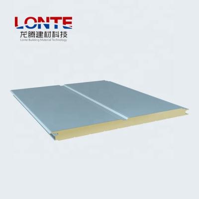 China Hotel cold room cam lock pu polyurethanethermal insulation sandwich panel for sale