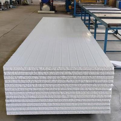 China Metal Building Material Roof Flat EPS Sandwich Panels For Quick Construction for sale