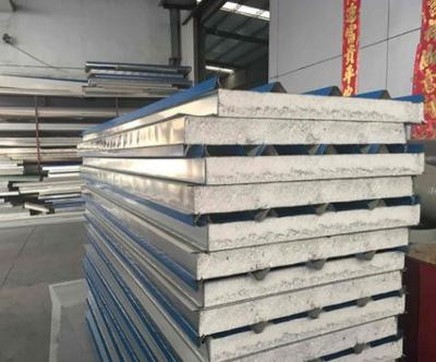 China Metal EPS Cement/Polystyrene/Styrofoam Sandwich Wall Panel Cheap Price for sale