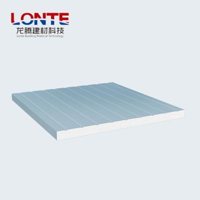 China Simple Construction Smooth Surface EPS Sandwich Panel For Ceiling 50mm 75mm 100mm for sale