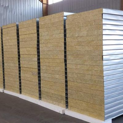 China modern building material rock / china glass wool sandwich panel with best price for sale