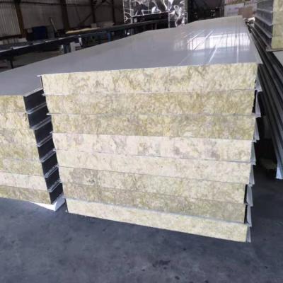 China Modern 1150mm width pu/eps/rock wool/glass wool sandwich panels for roof/wall for sale