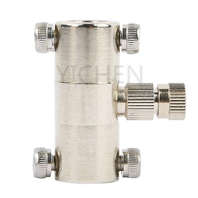 China Agriculture High Pressure Fog System Nozzle Fittings, 9.52mm Hose Connection Fog Nozzle Connector Brass Nozzle for sale