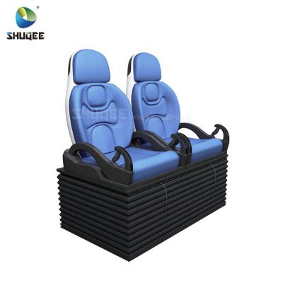 China Spray Rear Happy Tickling Etc Amusement Park Games Equipment Air Spray Water Push Leg Chair 2/3/6 DOF Motion Platform Chair For Movies Theater for sale