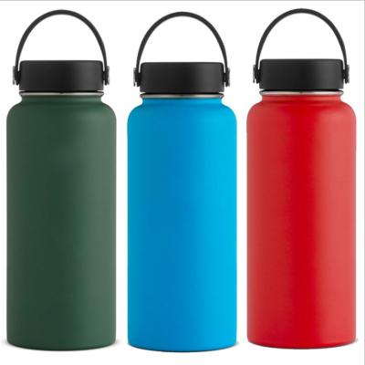 China Drinkware Sustainable Water Bottles 18 Ounce Double Wall Flask Sports Water Bottle Insulated Water Bottle Standard Mouth for sale