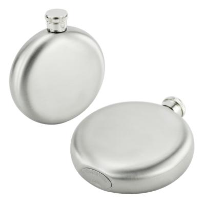 China 2019 Amazon Bestseller Stainless Steel Cheapest Pocket Round Hip Flask, 2020 New Arrivals Gift Hip Flask Set for sale