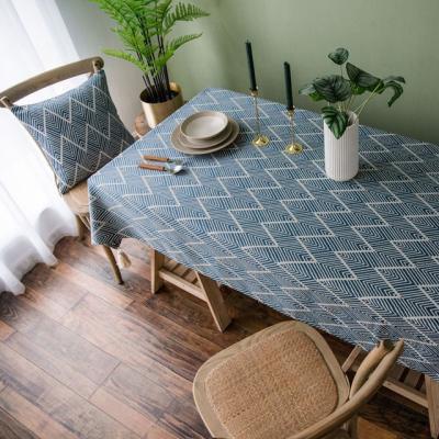 China Household Waterproof Decorations Waterproof Table Cloth Table Flag for sale