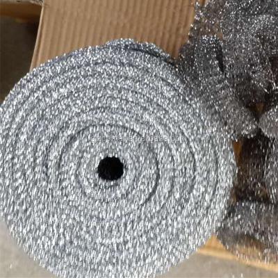 China Durable Top Quality Stainless Steel Scourer Mesh Scourer In Roll With High Zinc Coaed for sale