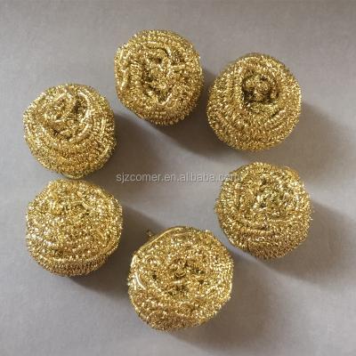 China Viable Kitchen Cleaning Brass Scrubber, Brass Scrubber, Kitchen Scrubber for sale