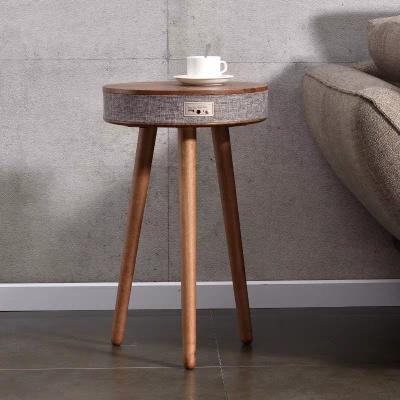 China New design living room wooden tea table bluetoooth game AI intelligence wireless filling coffee table for sale