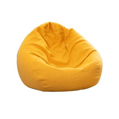 China Foldable modern lazy bean bag chair tatami bedroom balcony sofa bean bag removable single chair for sale