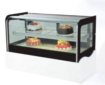 China Portable Single-Temperature Mini Cake Display Fridge Small Bakery Refrigerator Showcase for sale