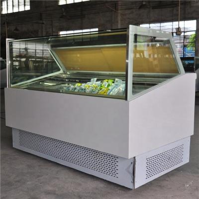 China 2022 Single-temperature Hot Selling Commercial Freezer Display Cabinet For Ice Cream / Popsicle Showcase for sale