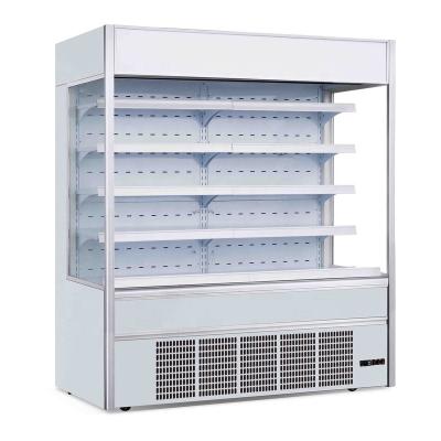 China Single-temperature Supermarket Air Curtain Showcase Refrigeration Equipment Open Display Fridge for sale