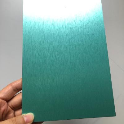 China Building Materials Alu Composite Panel Modern Brushed Exterior Wall Cladding Decoration for sale