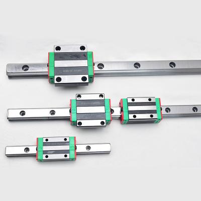 China Long Running Life Steel Linear Bearing Guide Rail Block HGH HGW HGR 20mm 25mm Slider Linear Motion Linear Bearing 30mm For CNC Router for sale