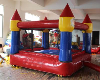 China Cheap PVC jumping castle, jumpers jumpoline air combo trampoline for kids, small inflatable bouncers for sale for sale