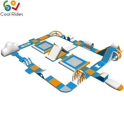 China PVC Tarpaulin Organ Obstacle Course Inflatable Water Park Project, Inflatable Water Park For Water Play Equipments Play for sale