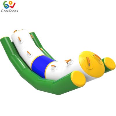 China PVC Customized Inflatable Water Seesaw, Inflatable Sea Water Park Seesaw Adult And Kids Play On Sale for sale