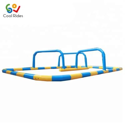 China Hot Selling PVC Inflatable Barrier For Interactive Game Toys, Fun Kids Inflatable Race Car Track, Inflatable Air Tumble Track For Sale for sale