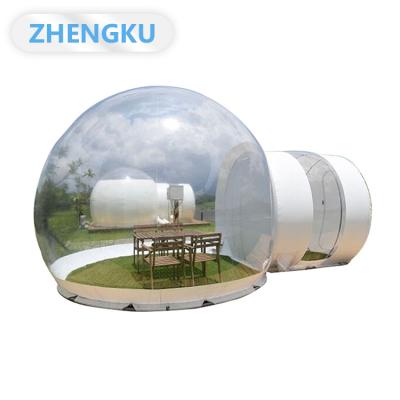 China Outdoor Camping Inflatable Bubble Igloo Sphere Camping Dome Giant PVC Transparent Tent for sale