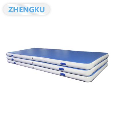 China Customizable PVC Inflatable Gymnastics Yoga Exercise Mats Inflatable Air Track Air Block For Gymnastics for sale