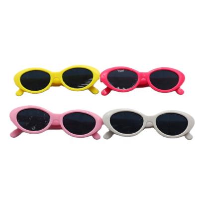 China Fashion Heart Shaped Doll Sight Glasses Fit For 18 Inch Doll Accessories for sale