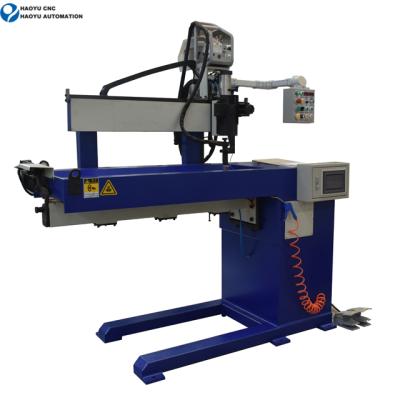 China Building Material Shops Stainless Steel Automatic Seam Welder Longitudinal Seam Welding Machine For Pipe for sale