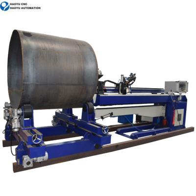 China 1000mm Sheet Metal Plate Box Construction Material Automatic Tubes Shop Pipes and Cone Stainless Steel Longitudinal Seam Welding Machine for sale