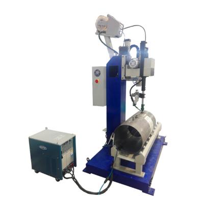 China Hotels Haoyu CNC Vertical Type Small Diameter Circular Seam Welding Machine For Tank Spout, Tank Nut, Cylinder Oil Port for sale