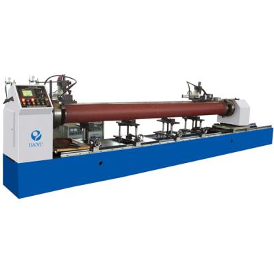 China Hotels Haoyu Automatic Cnc Flange Welding Machine Butt Pipe Flange Welding Machine for sale