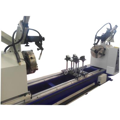 China Stable Twin Automatic Arc MIG Welding Pipe Flange Joint Welding Machine for sale