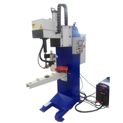 China Hotels Vertical Type Nozzle, Nut, Flange, Sub-Branch Round Seam Welding Machine for sale