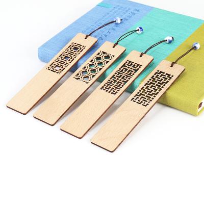 China China Beech Wood Tile Bookmark As A Business Gift Or Graduation Gift for sale