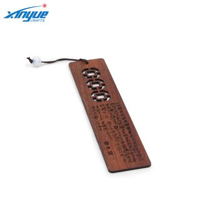 China China Handmade Customized Designs Antique Wooden Bookmark For Crafts for sale