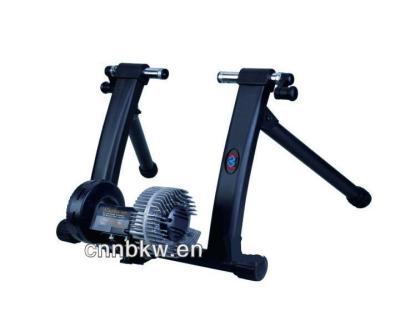 China 26 Cycles Indoor Exercise Black Magnetic Bike Trainer Oil Wheel Bicycle Wheel Trainer KW-7013 for sale