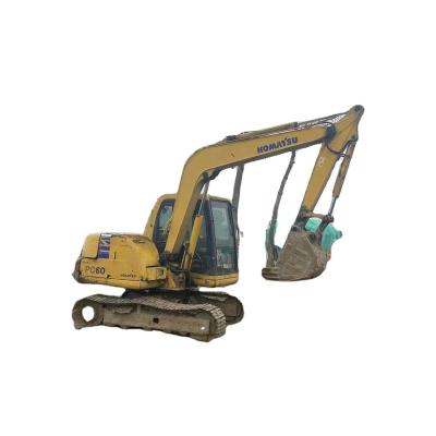 China 60-7 earth-moving machinery used excavator mini digger 90%new  digger 0.3 for sale