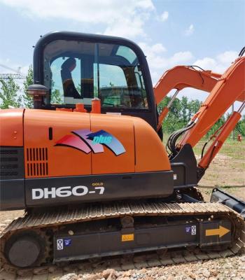 China Doosan DH60-7 90% new used excavator second hand mini digger 0.22 for sale